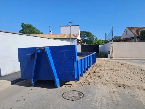 Location de benne 10m³ à Baillargues, Mèze, FRTP
