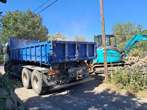 Évacuation de gravats avec benne 10m³ à Mèze, Mèze, FRTP